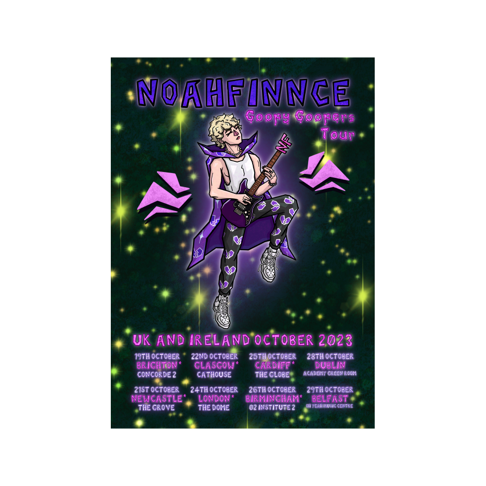 Noahfinnce Oct 23 Tour Poster