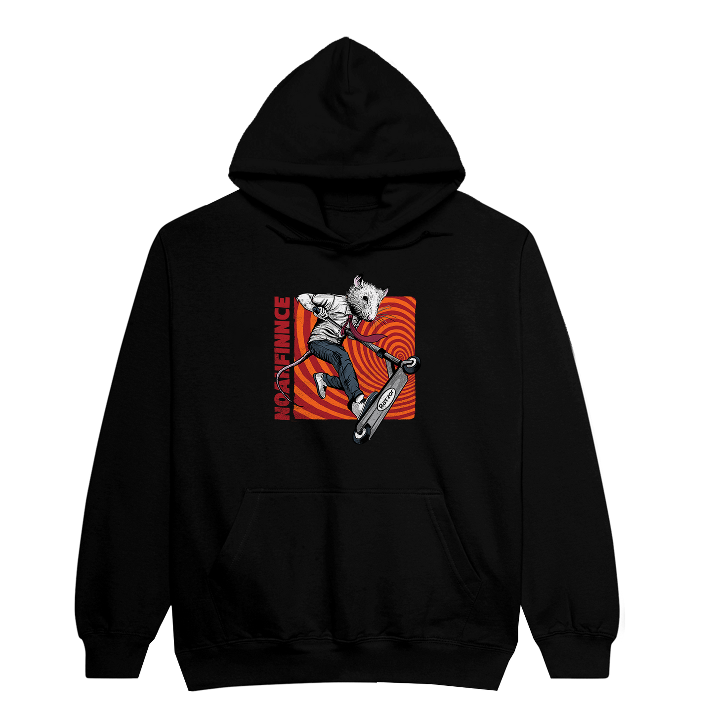 RATZOR HOODIE (BLACK)