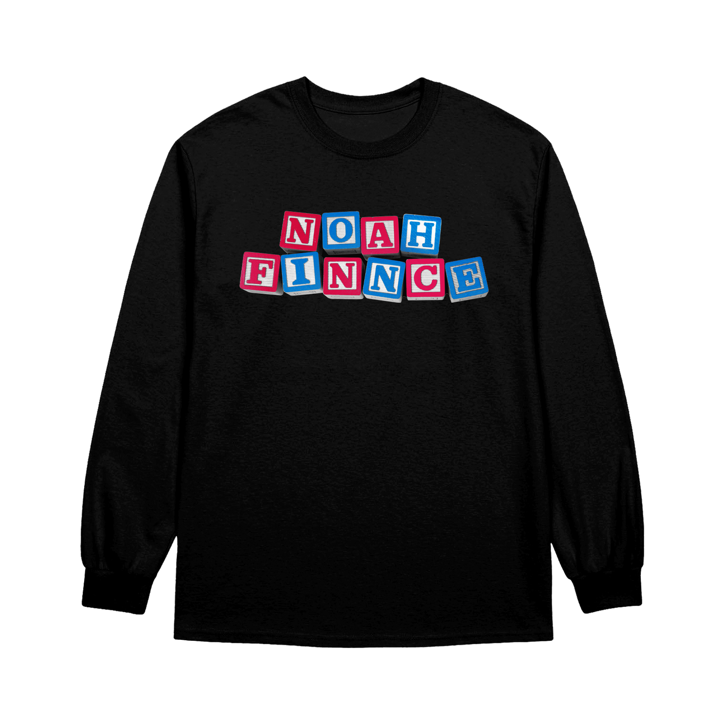 BLOCKS LONGSLEEVE (BLACK)