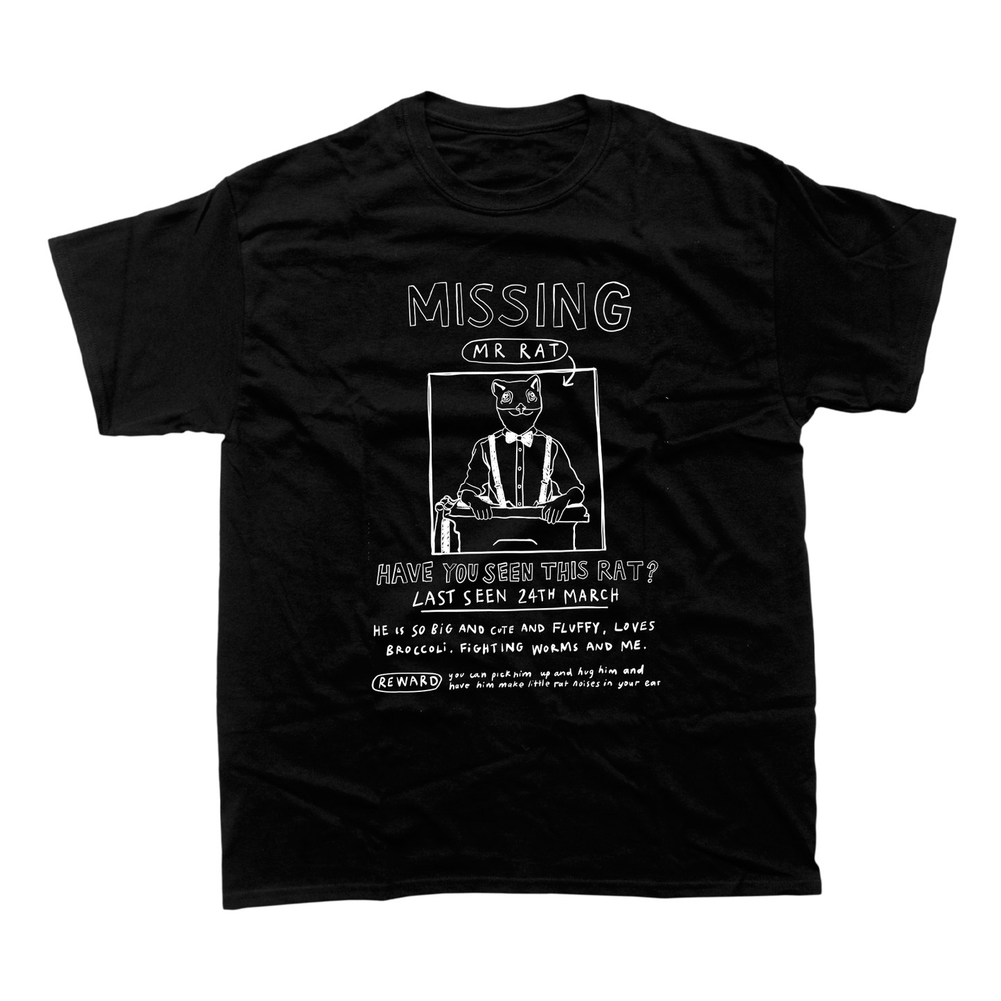 MR RAT T-SHIRT (BLACK)