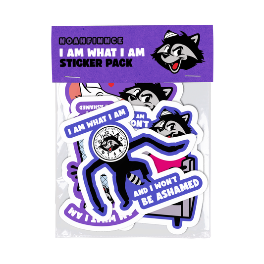 I AM WHAT I AM STICKER PACK