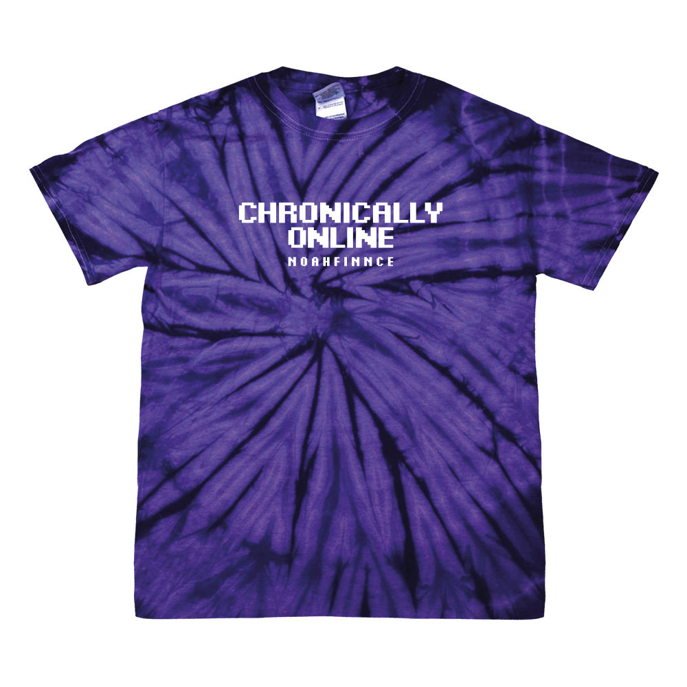 CHRONICALLY ONLINE T-SHIRT (PURPLE)