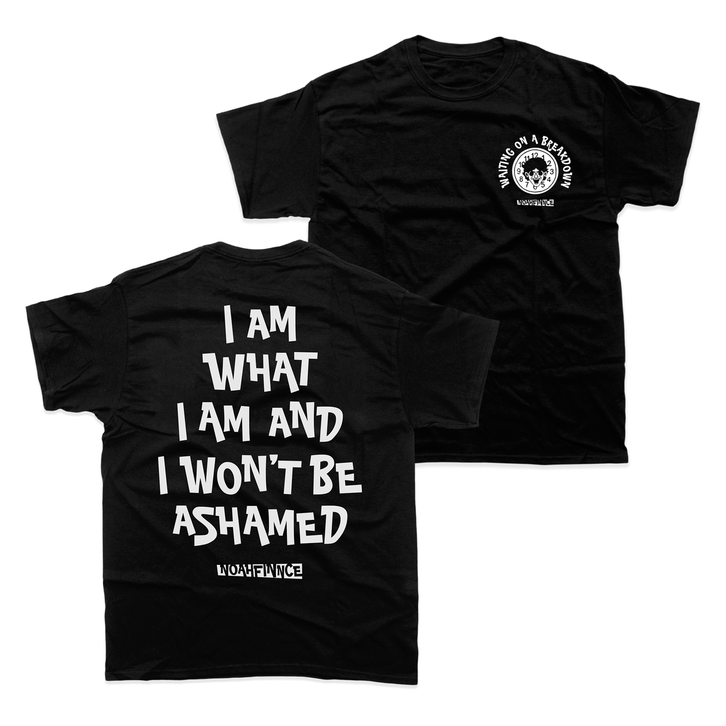 MR CLOCK T-SHIRT (BLACK)