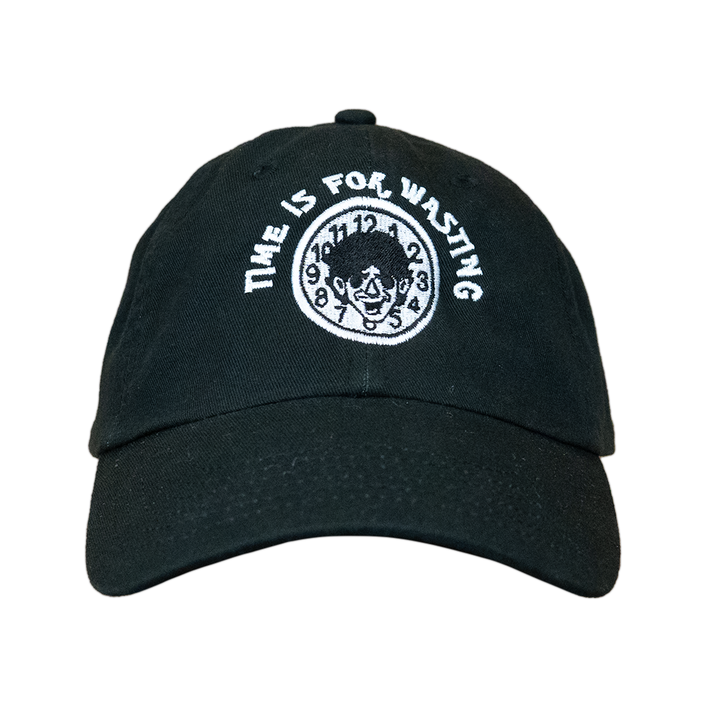 TIME IS FOR WASTING CAP (BLACK)